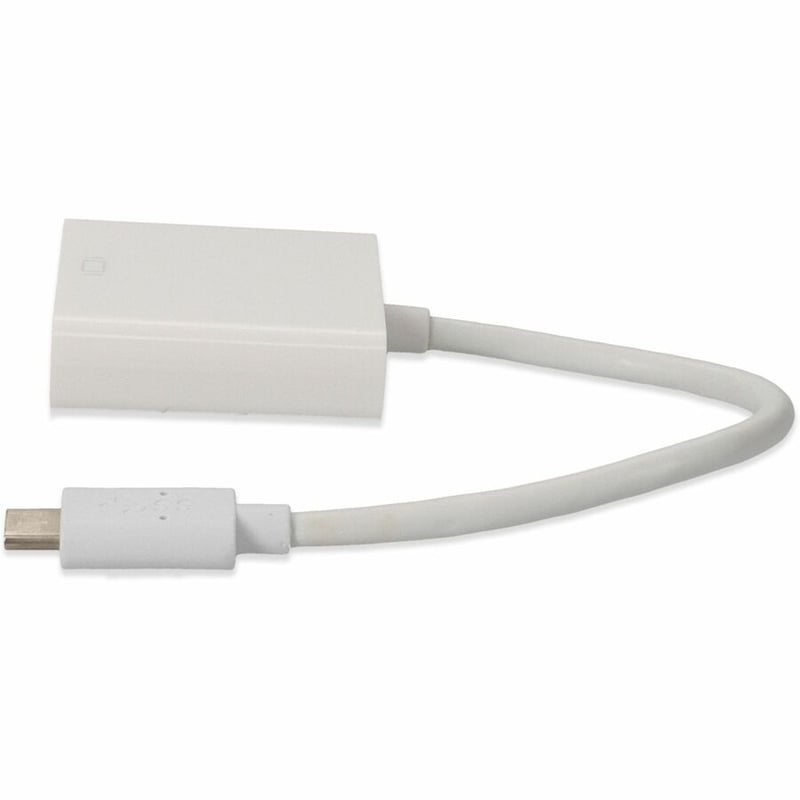 AddOn USB 3.1 (C) Male to HDMI Female White Adapter - Thumbnail 2