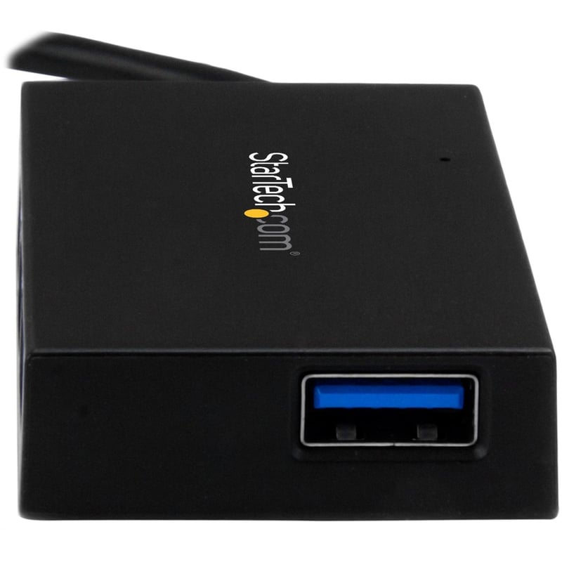 StarTech.com 4 Port USB C Hub - USB-C to 4x USB-A (USB 3.0/3.2 Gen 1 SuperSpeed 5Gbps) - USB Bus or Self Powered - BC 1.2 Charging Hub - Thumbnail 3