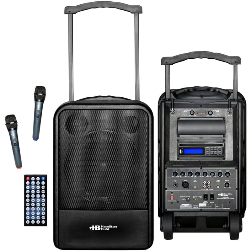 PA SYSTEM DVD/CD/MP3 BT, MICS - Thumbnail 1