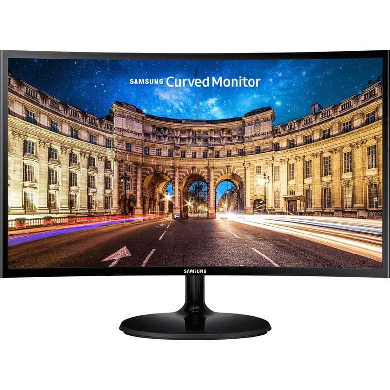 Samsung C27F390 27" Class Full HD Curved Screen LCD Monitor - 16:9 - High Glossy Black - TAA Compliant - Thumbnail 3