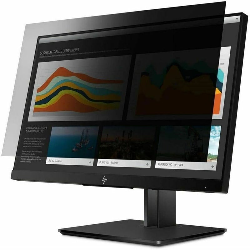Targus 4Vu Privacy Screen for HP EliteDisplay E273 and HP Z27n G2, Landscape Clear - Thumbnail 2