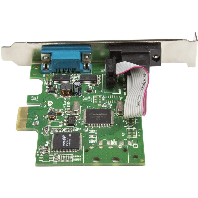 StarTech.com PCI Express Serial Card " 2 port " Dual Channel 16C1050 UART " Serial Port PCIe Card " Serial Expansion Card - Thumbnail 3