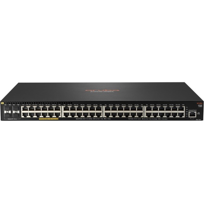 HPE ARUBA 2930F 48G POE+ 4SFP+ SWITCH L3 MANAGED 48 X 10/100/1000 - Thumbnail 1