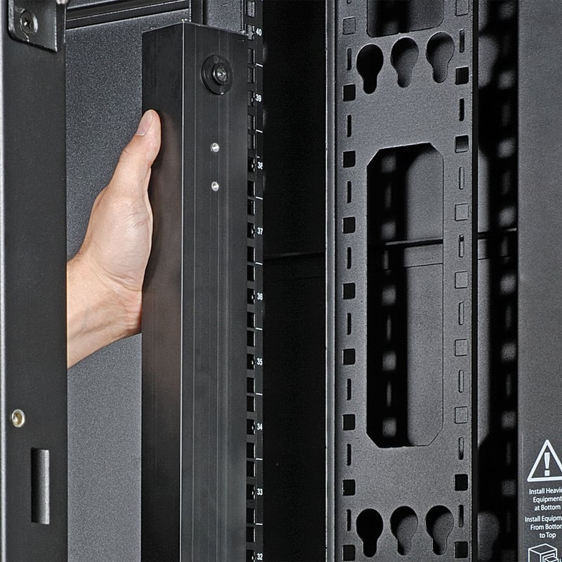 Tripp Lite by Eaton 14.5kW 200-240V 3PH Monitored PDU - LX Interface, Gigabit, 48 Outlets, Hubbell CS8365C Input, LCD, 1.8 m Cord, 0U 1.8 m Height, TAA - Thumbnail 4