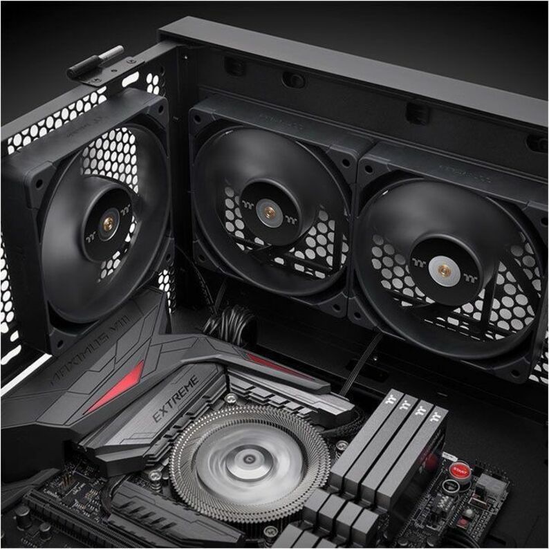 Thermaltake TOUGHFAN 12 Pro High Static Pressure PC Cooling Fan (2-Fan Pack) - 2 Pack - Thumbnail 2