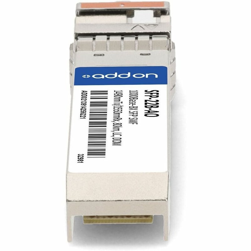 AddOn Rad® SFP-22B Compatible TAA 1000Base-BX SFP Transceiver (SMF, 1570nmTx/1490nmRx, 80km, LC, DOM) - Thumbnail 4