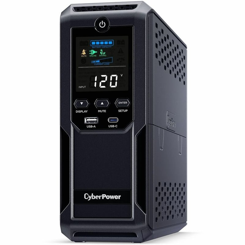 CyberPower Intelligent LCD UPS CP1500AVRLCD3 1500VA Mini-tower UPS - Thumbnail 5