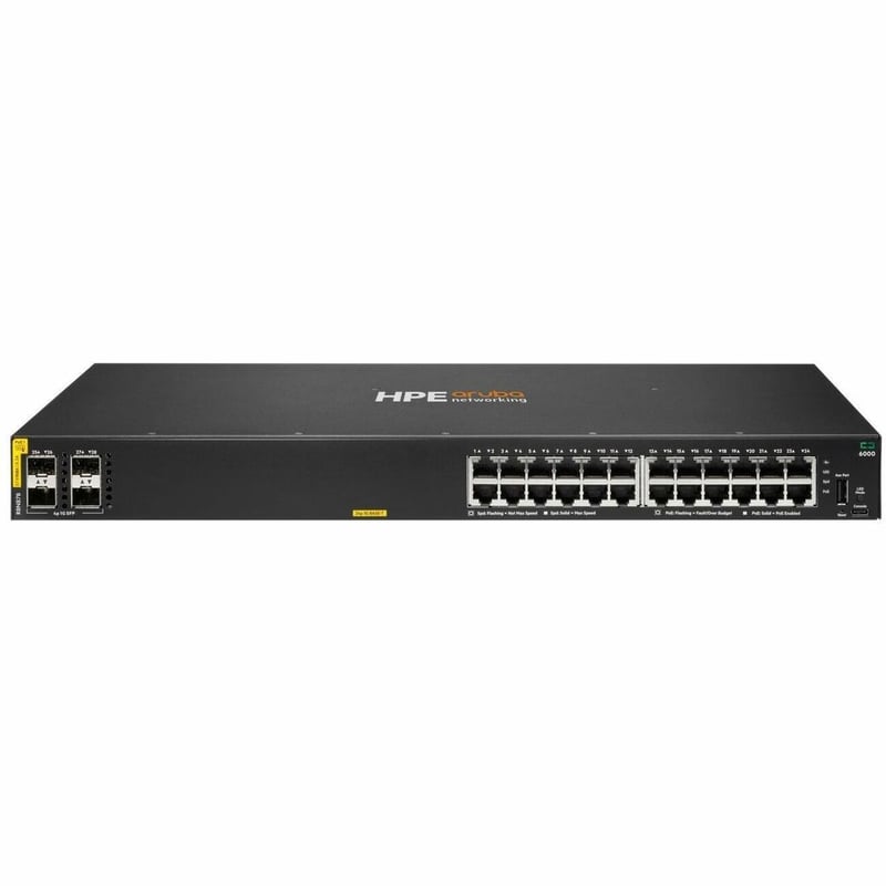 HPE ANW 6000 24G CL4 4F 370W SW US EN PL-WB - Thumbnail 1