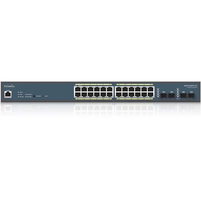 EnGenius EWS7928FP-FIT Ethernet Switch - Thumbnail 2