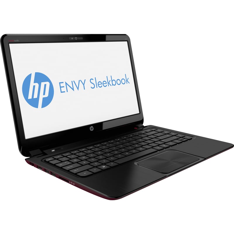 HP Envy Sleekbook 6-1100 6-1110us 15.6" Notebook - HD - AMD A-Series A8-4555M - 4 GB - 500 GB HDD - Ruby Red, Brushed Aluminum - Thumbnail 5