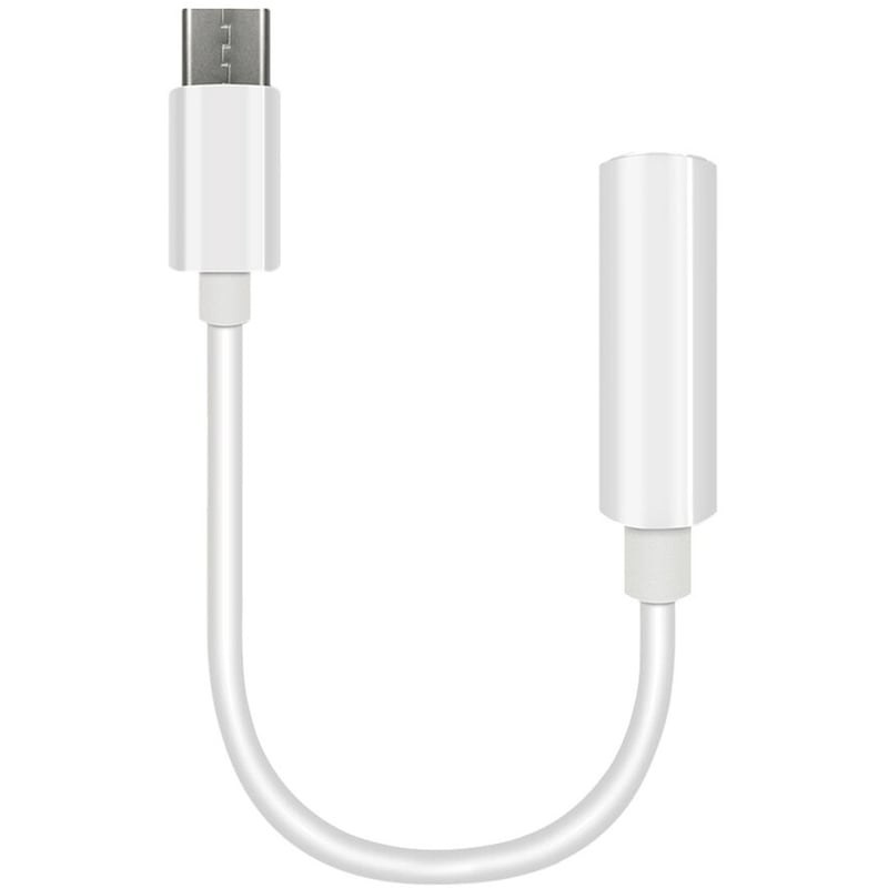 4XEM USB-C Male TO 3.5MM Female Adapter White - Thumbnail 2
