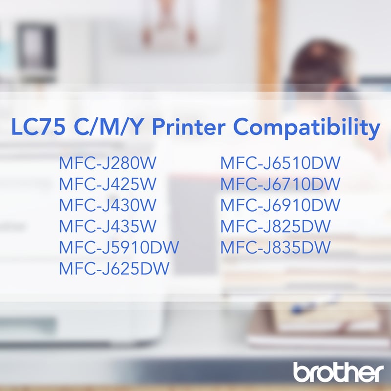 Brother LC753PKS Original Ink Cartridge - Thumbnail 2