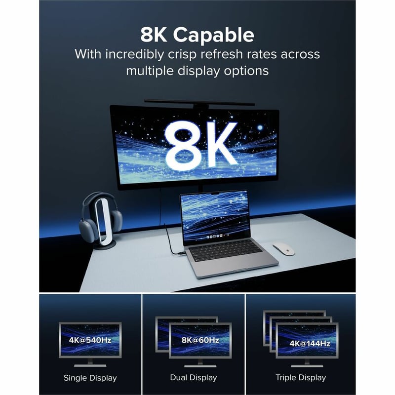 PLUGABLE THUNDERBOLT 5 80GBPS 240W CABLE - Thumbnail 3