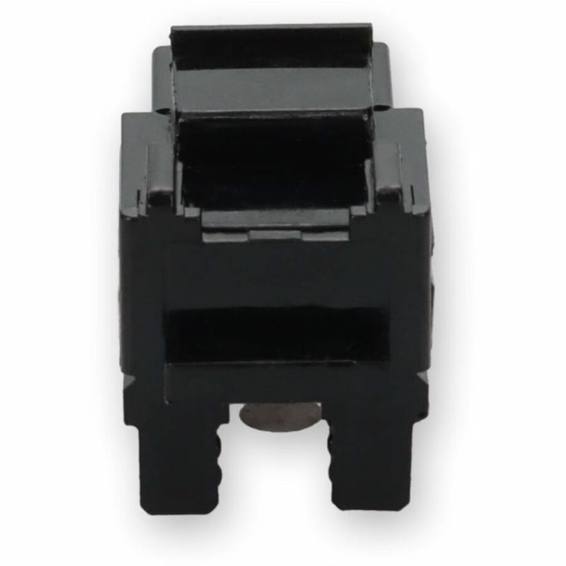 AddOn Non-Terminated to RJ-45 (Female) Black Cat6 UTP Copper Connector 90 Degree - Thumbnail 4