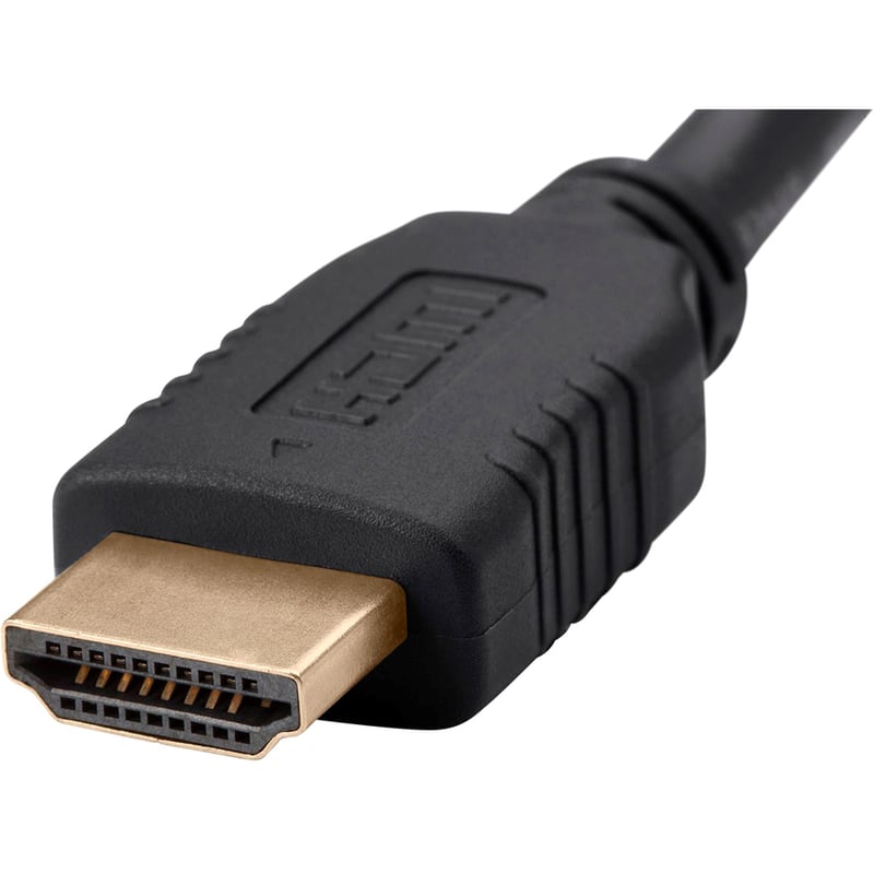 3FT HIGH SPEED HDMI CABLE, BLACK - Thumbnail 4