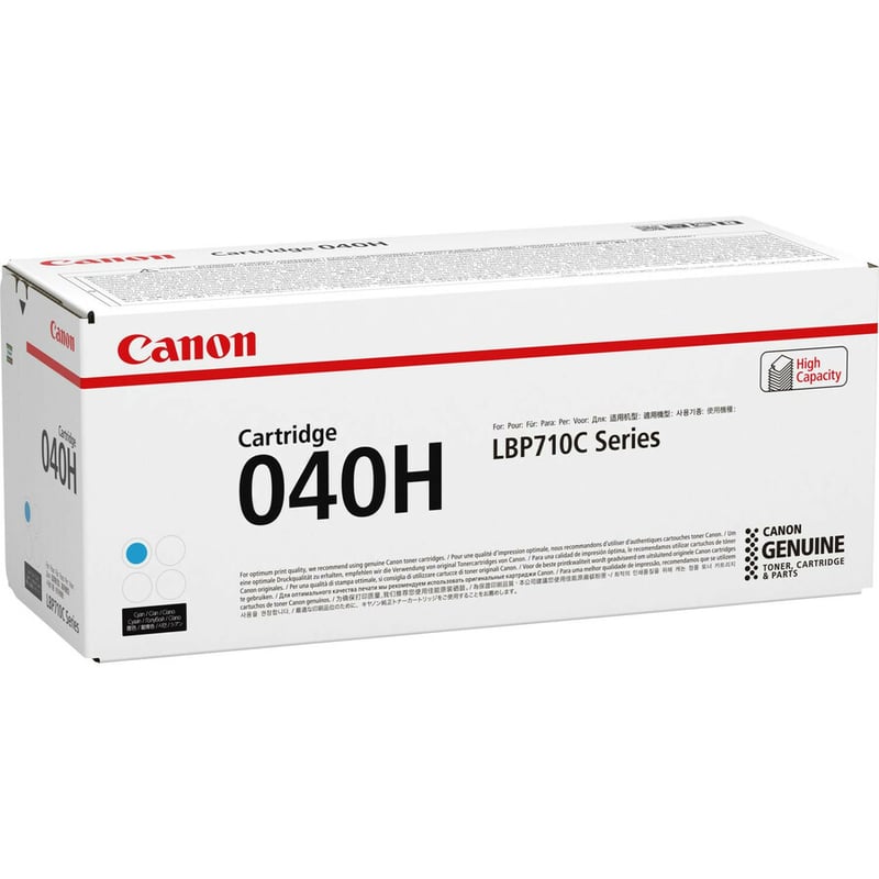 Canon CRG-040H Original Laser Toner Cartridge - Cyan Pack - Thumbnail 5