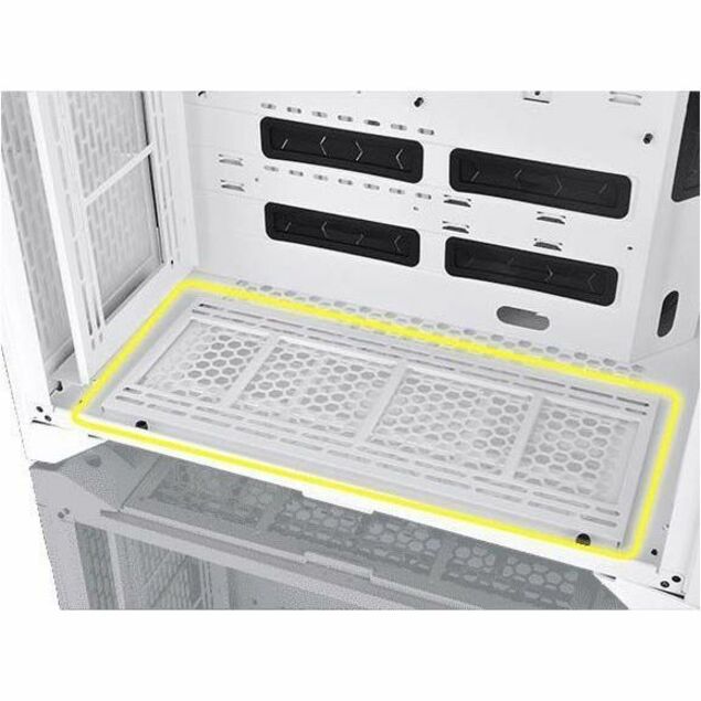 Thermaltake CTE C700 TG ARGB Snow Mid Tower Chassis - Thumbnail 5
