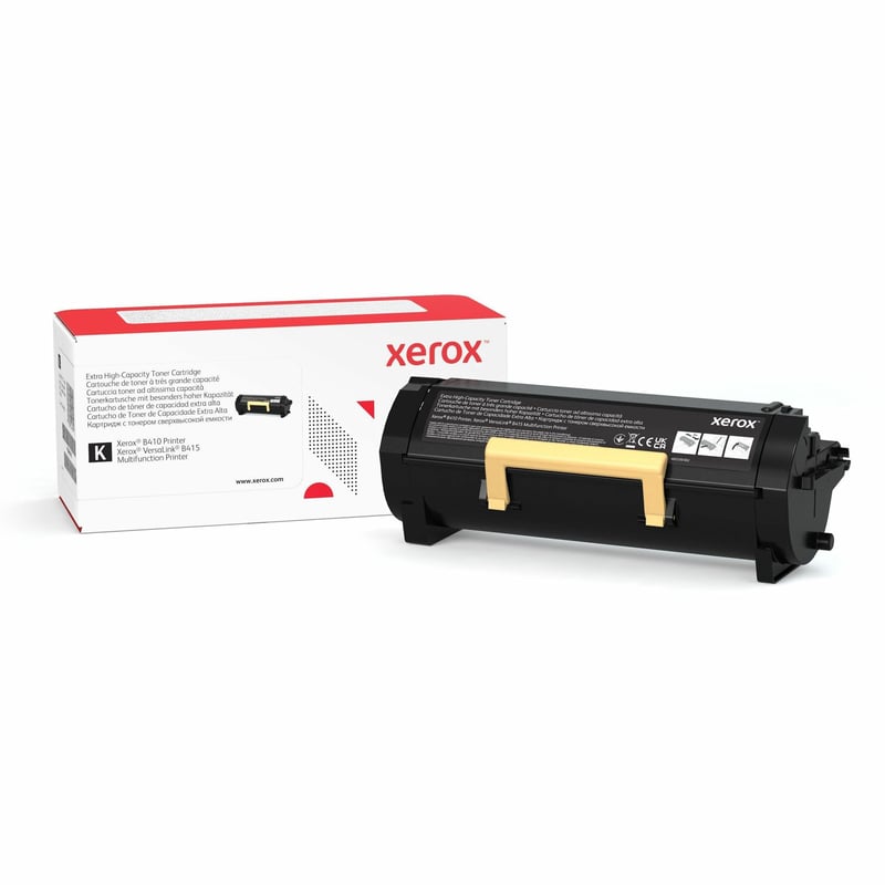 Xerox Original Extra High Yield Laser Toner Cartridge - Box - Black - 1 / Pack - Thumbnail 1