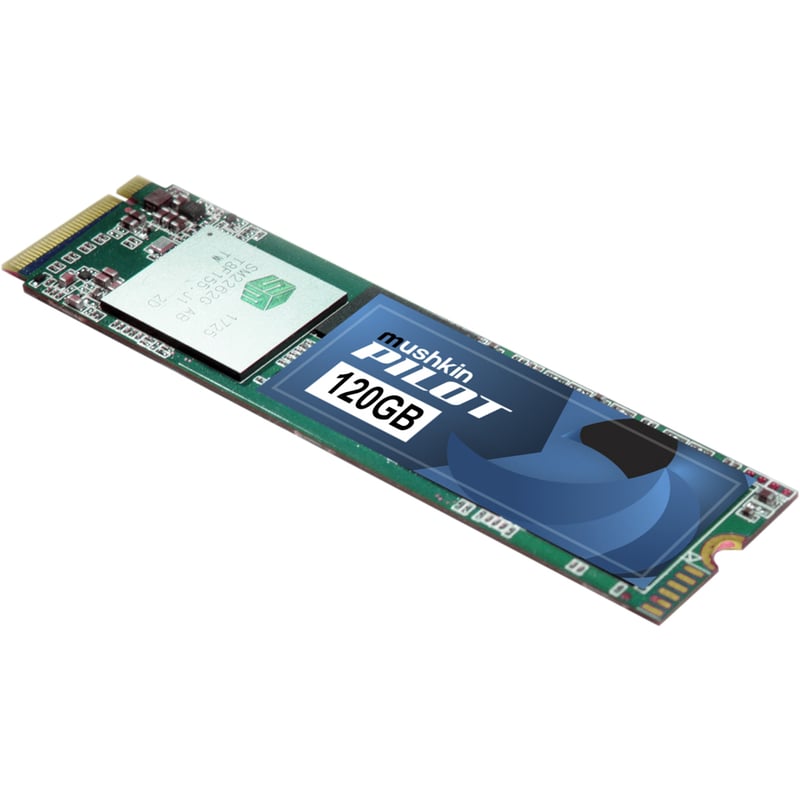 Mushkin Pilot 120 GB Solid State Drive - M.2 2280 Internal - PCI Express (PCI Express 3.0 x4) - Thumbnail 2
