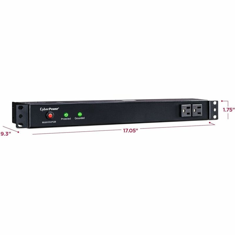 CyberPower RKBS15S2F12R Rackbar 14 - Outlet Surge with 3600 J - Thumbnail 3
