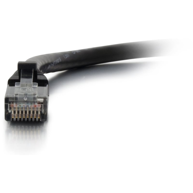C2G 5ft Cat5e Ethernet Cable - Snagless Unshielded (UTP) - Black - Thumbnail 2