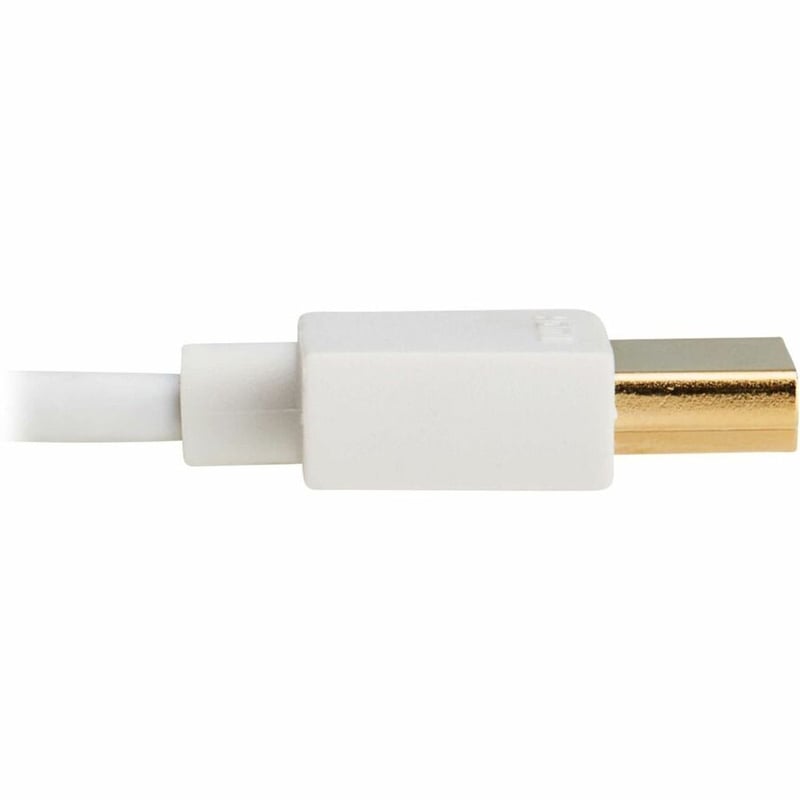 SLIM HDMI CABLE W ETHERNET VIDEO/AUDIO UHD 4K M/M WHITE 3FT - Thumbnail 4