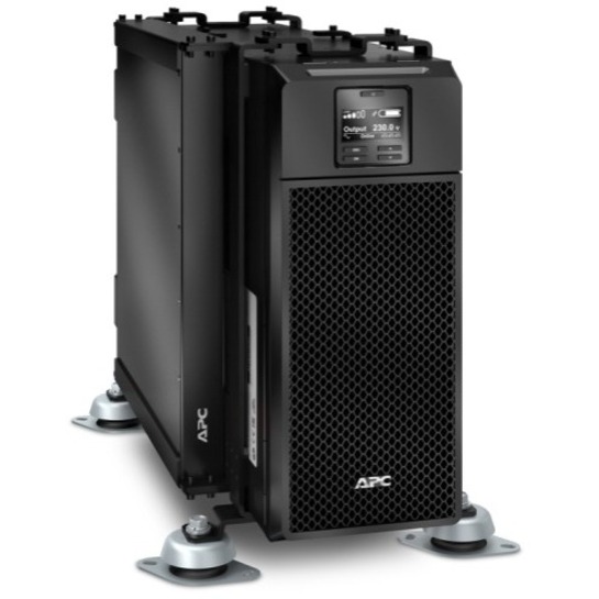 APC Smart-UPS On-Line, 6kVA/6kW, Rackmount 4U, 230V, 6x C13+4x C19 IEC outlets, Network Card+SmartSlot, Extended runtime, W/ rail kit, Marine - Thumbnail 2