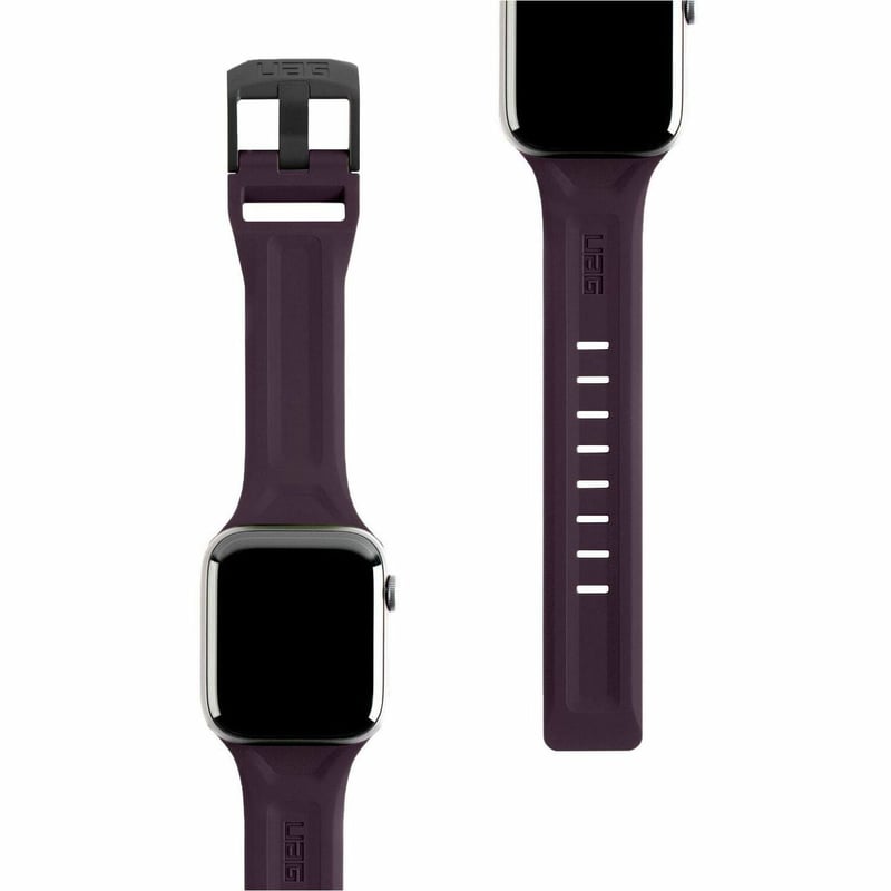 Apple Scout Silicone Strap for Apple Watch / Scout Silicone Strap for Apple Watch Ultra 3, Ultra 2, & Ultra - Eggplant - Thumbnail 1