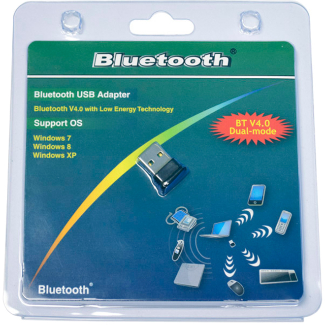 Premiertek Bluetooth 4.0 Bluetooth Adapter for Desktop Computer, Notebook, PDA - Thumbnail 2
