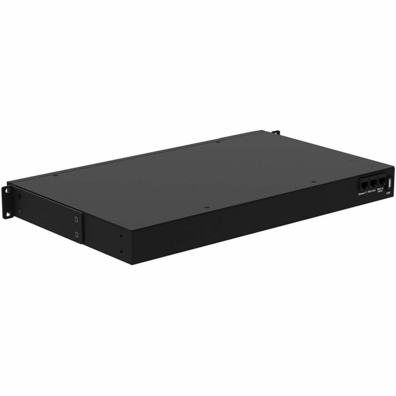 MSPO PDU 16AMP (8)C13 IEC 60 PERFORATED 800MM X 48RU BLACK - Thumbnail 3