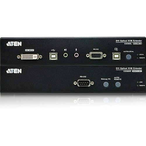 ATEN Long Distance DVI Optical KVM Extender-TAA Compliant - Thumbnail 1