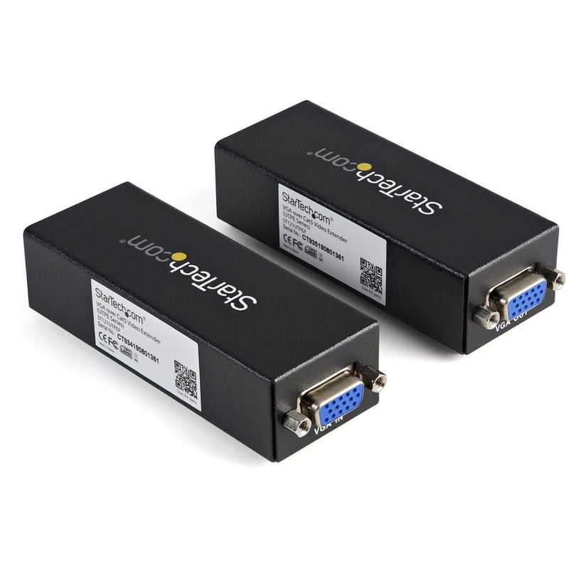 StarTech.com VGA to Cat 5 Monitor Extender Kit (250ft/80m) - VGA Cat5 Extender - Thumbnail 2