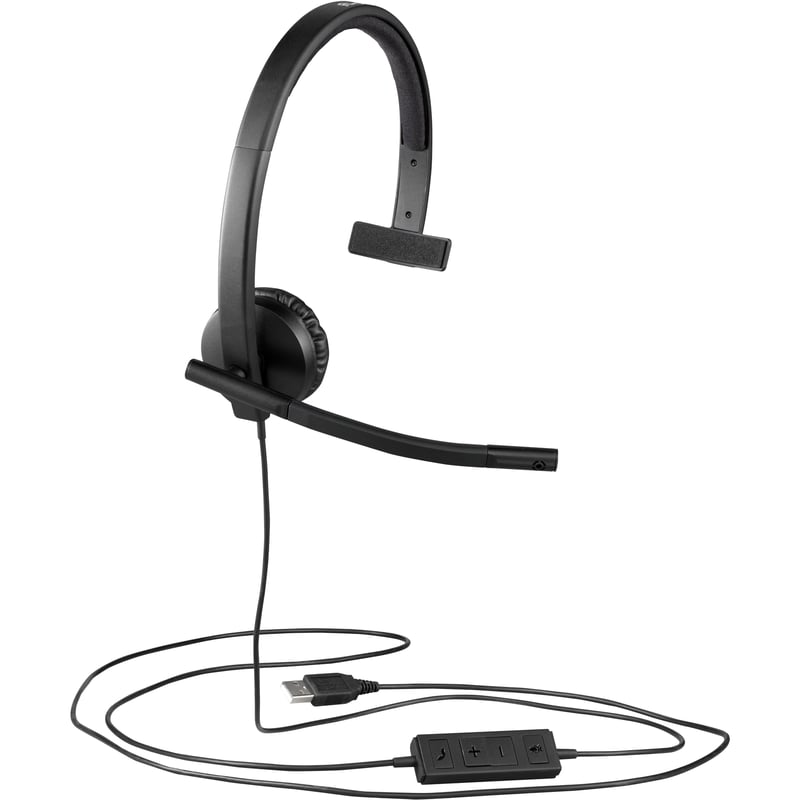 Logitech USB Headset Mono H570e - Thumbnail 1