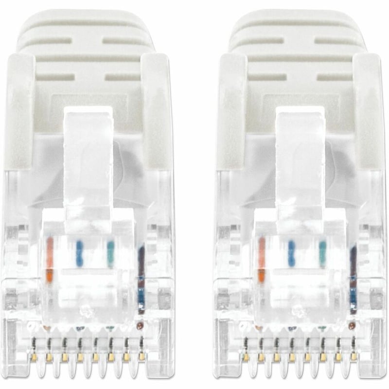 CAT6 U/UTP SLIM NETWORK PATCH CABLE, 1.5 FT., WHITE - Thumbnail 3