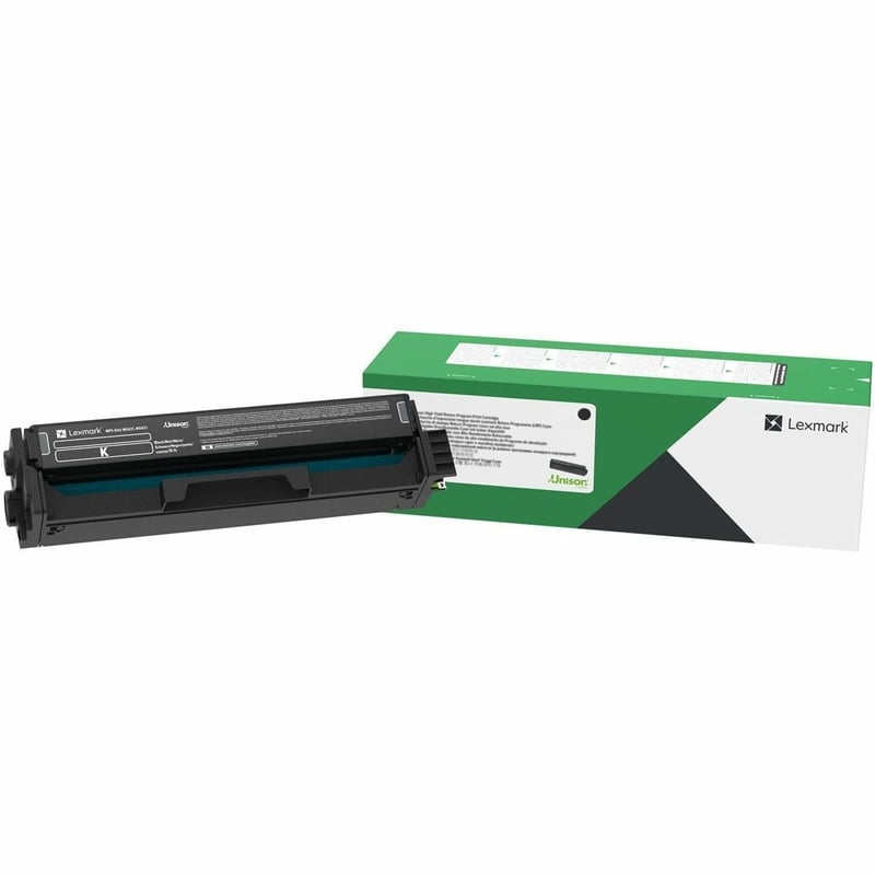Lexmark Original Laser Toner Cartridge - Black - 1 Pack - Thumbnail 1