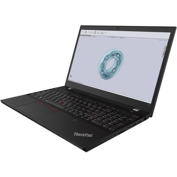 Lenovo ThinkPad P15v Gen 1 20TQ002WUS 15.6" Mobile Workstation - Full HD - Intel Core i7 10th Gen i7-10875H - vPro Technology - 32 GB - 512 GB SSD - English (US) Keyboard - Glossy Black