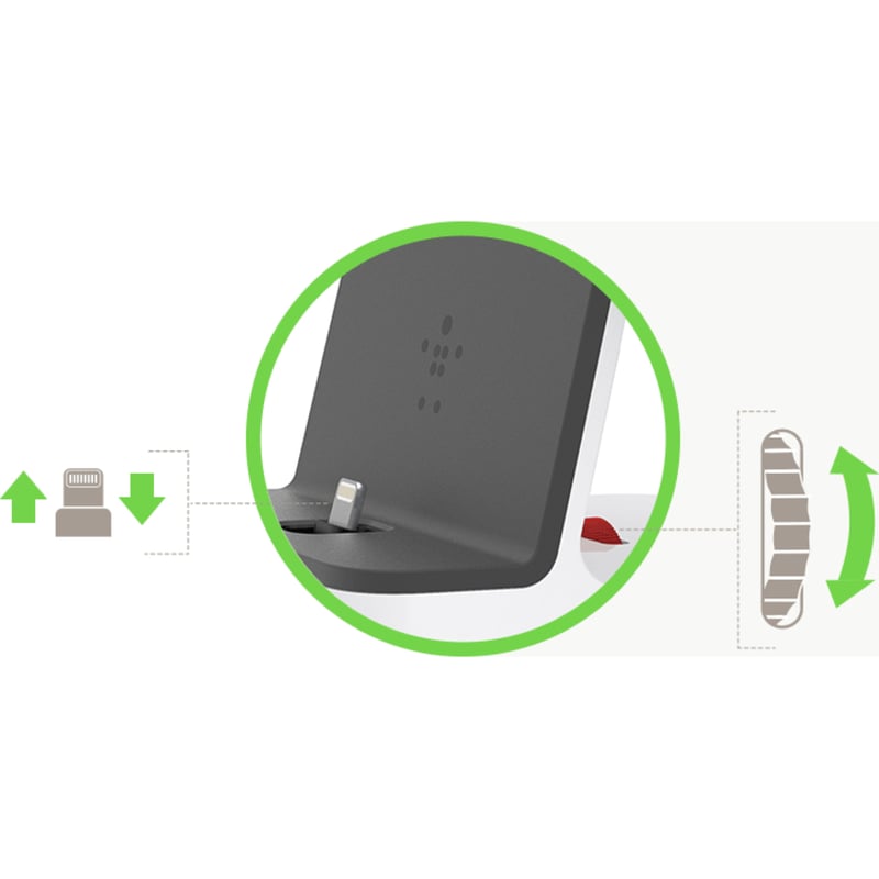 Belkin PowerHouse Charge Dock for Apple Watch + iPhone XS, iPhone XS Max, iPhone XR - Thumbnail 5