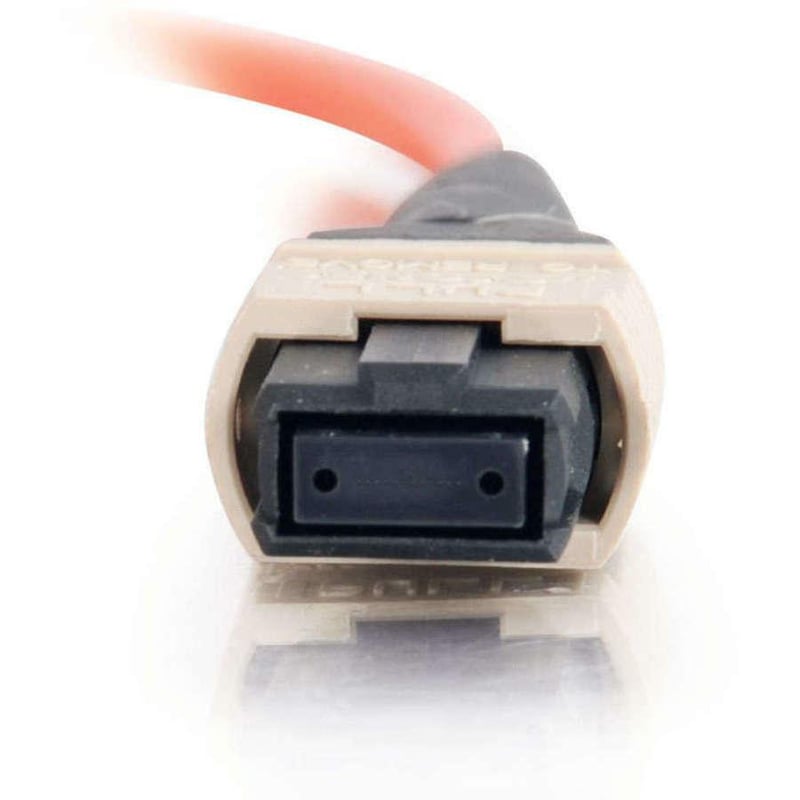 C2G-50m MTP 50/125 OM2 Multimode LSZH PVC Fiber Optic Assembly Ribbon Cable - Orange - Thumbnail 3