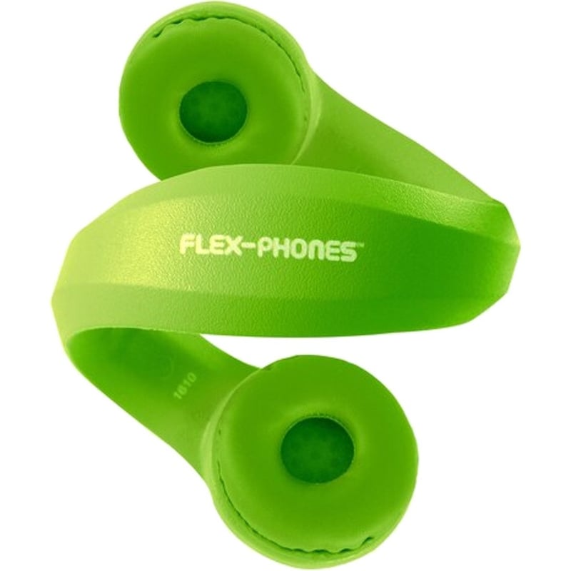 Hamilton Buhl Flex-Phones Single Construction Foam Headphones - Green - Thumbnail 2