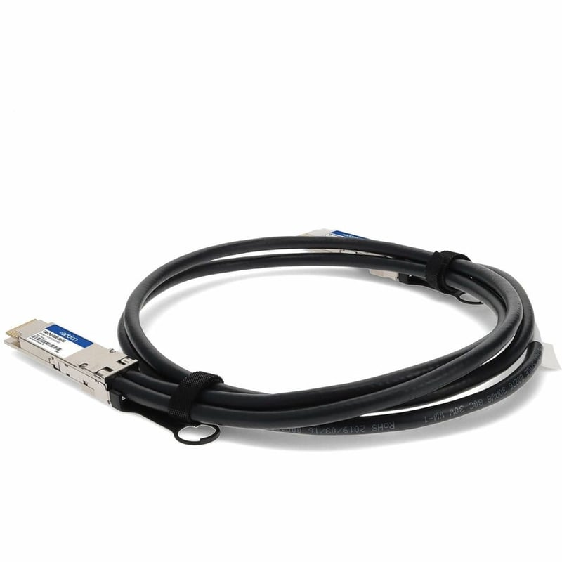 AddOn Arista Networks® CAB-D-D-400G-3M Compatible TAA Compliant 400GBase-CU QSFPDD Direct Attach Cable (Passive Twinax, 3m) - Thumbnail 3