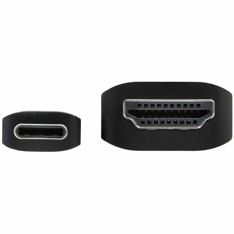 Tripp Lite by Eaton USB-C to HDMI Adapter Cable (M/M) 4K 4:4:4 Thunderbolt 3 Compatible Black 6 ft. (1.8 m) - Thumbnail 3