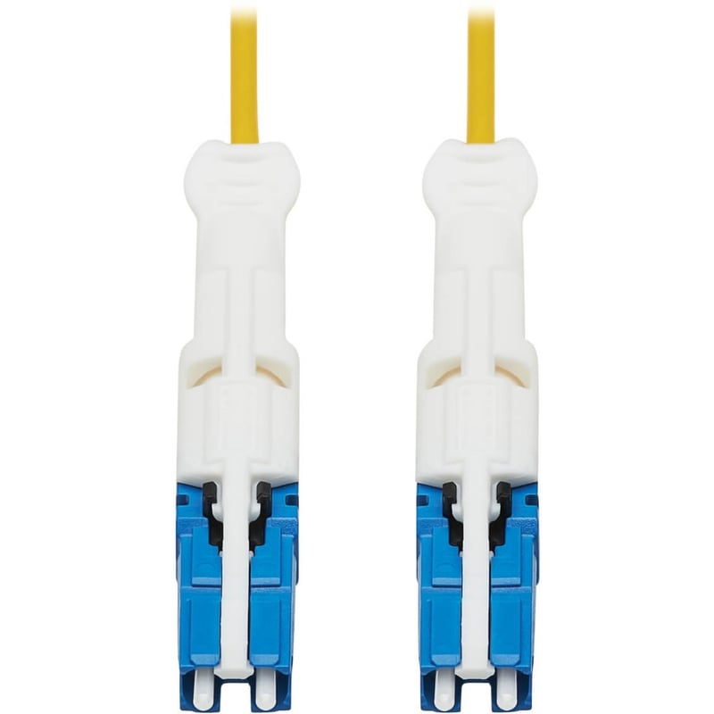 Eaton Tripp Lite Series 400G Duplex Singlemode 9/125 OS2 Fiber Optic Cable (CS-UPC/CS-UPC), Round LSZH Jacket, Yellow, 10 m - Thumbnail 1