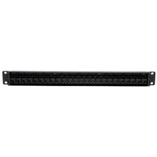 Tripp Lite by Eaton 24-Port 1U Rack-Mount Cat6/Cat5 Feedthrough Patch Panel RJ45 Ethernet TAA - Thumbnail 2