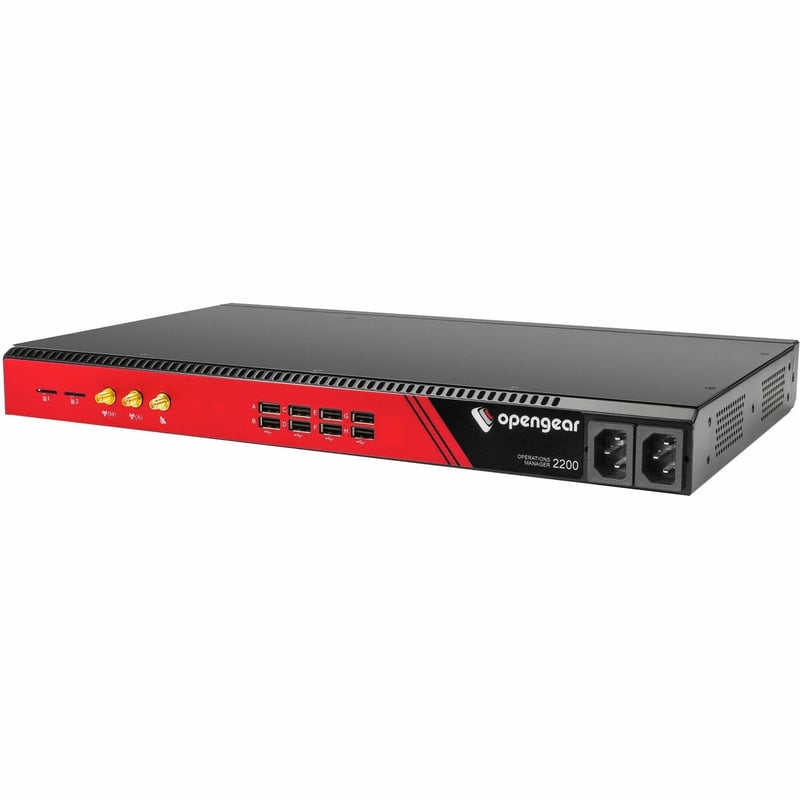 CONSOLE SERVER - OM2248-L - GIGABIT ETHERNET - RJ45 RS-232, MICRO USB 2.0 CONSOL - Thumbnail 1