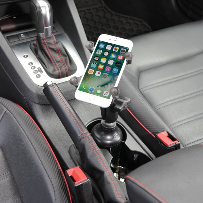RAM Mounts X-Grip Vehicle Mount for Phone Mount, Handheld Device, Cup Holder - Thumbnail 4