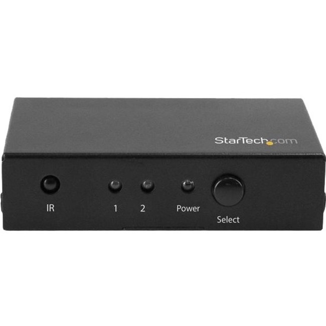 StarTech.com 2 Port HDMI Switch - 4K 60Hz - Supports HDCP - IR - HDMI Selector - HDMI Multiport Video Switcher - HDMI Switcher - Thumbnail 5