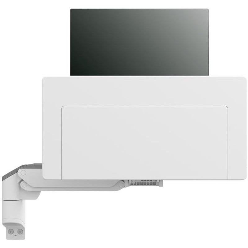Ergotron CareFit Mounting Arm for Monitor, Mouse, Keyboard, LCD Display - White - Thumbnail 5