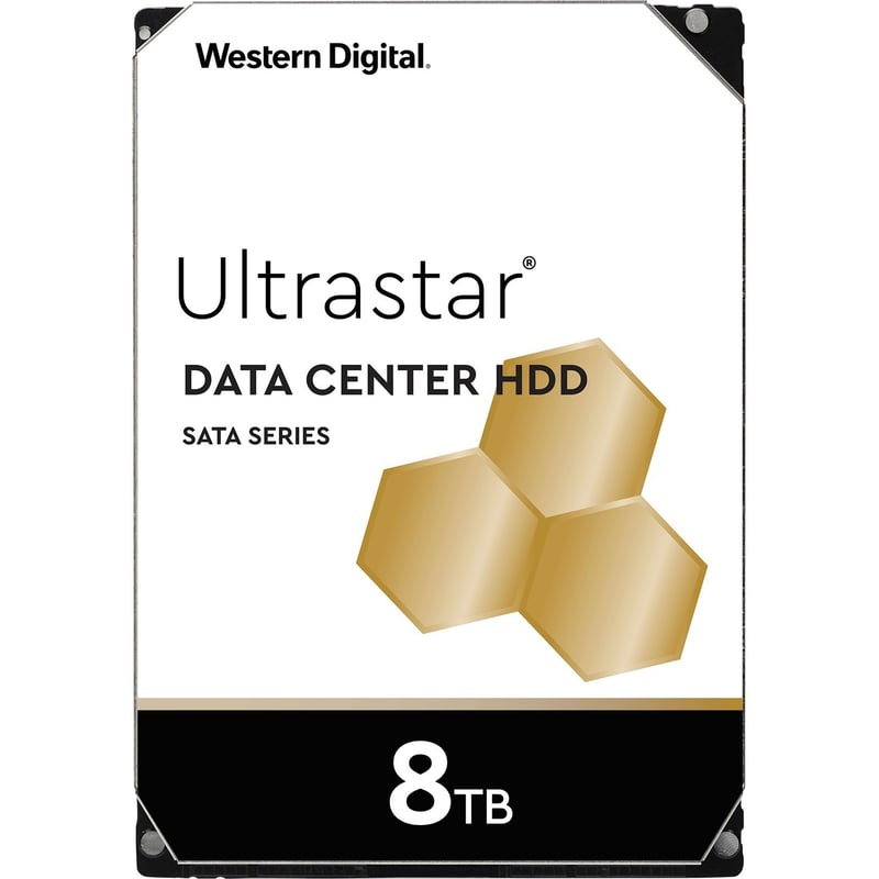 Western Digital Ultrastar DC HC320 HUS728T8TALE6L4 8 TB Hard Drive - 3.5" Internal - SATA (SATA/600) - Thumbnail 1