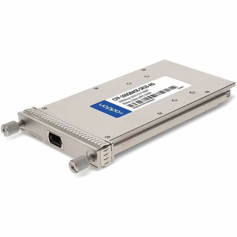 AddOn Juniper Networks® CFP-100GBASE-SR10 Compatible TAA 100GBase-SR10 CFP Transceiver (MMF, 850nm, 150m, MPO, DOM) - Thumbnail 1