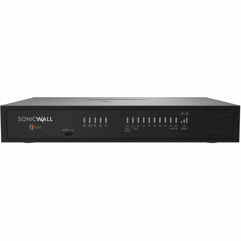 SONICWALL TZ680 SECURE UPG APPL ONLY NO ATTACHED SUB MSSP - Thumbnail 1